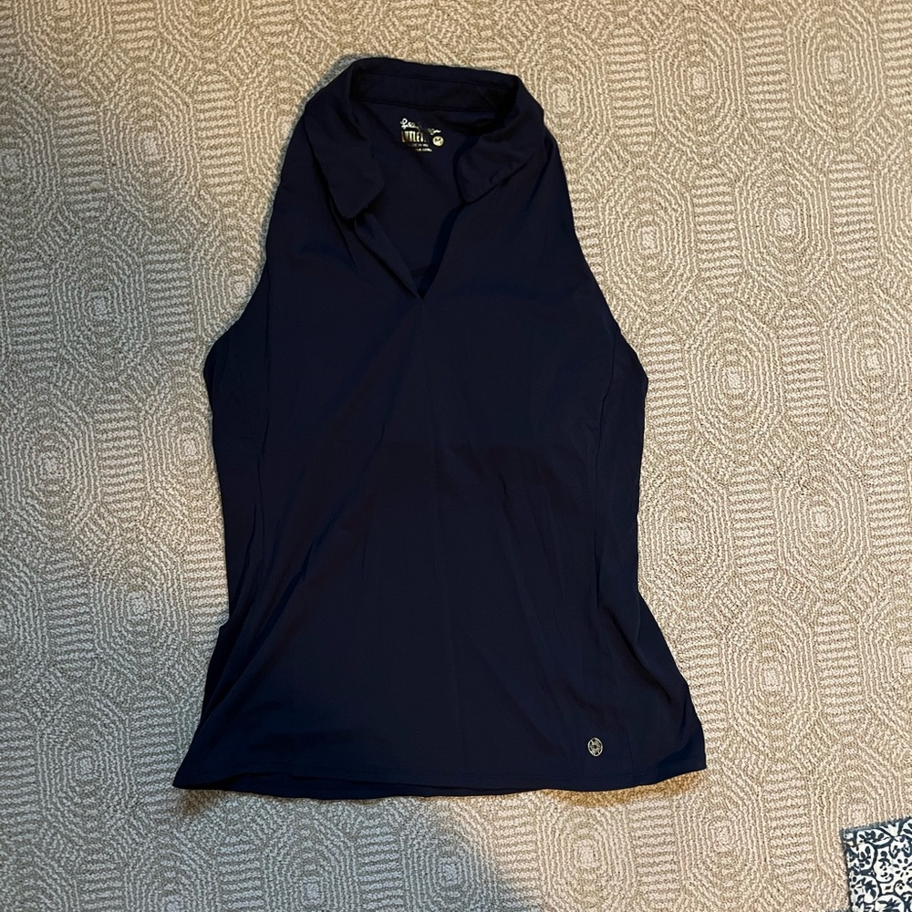 Lilly Pulitzer race back golf tank with built in bra
